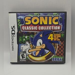 Sonic Classic Collection Nintendo DS Game CIB w/ Manual Tested